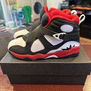 Nike 8 retro PS size 13 paprika, black & white